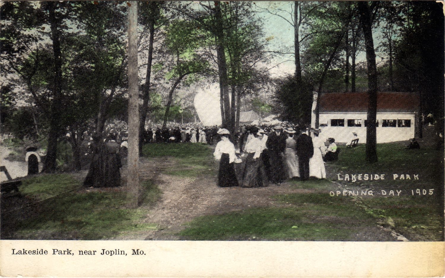1905 Opening Day at Lakeside Park