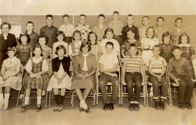 1962-63 Eugene Field 5th graders - Webb City Sentinel