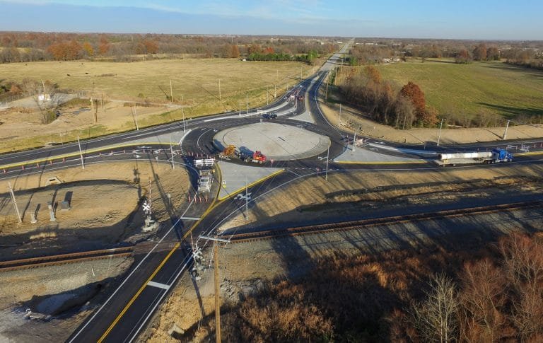 Roundabout At 171 And 96 Open To Traffic - Webb City Sentinel