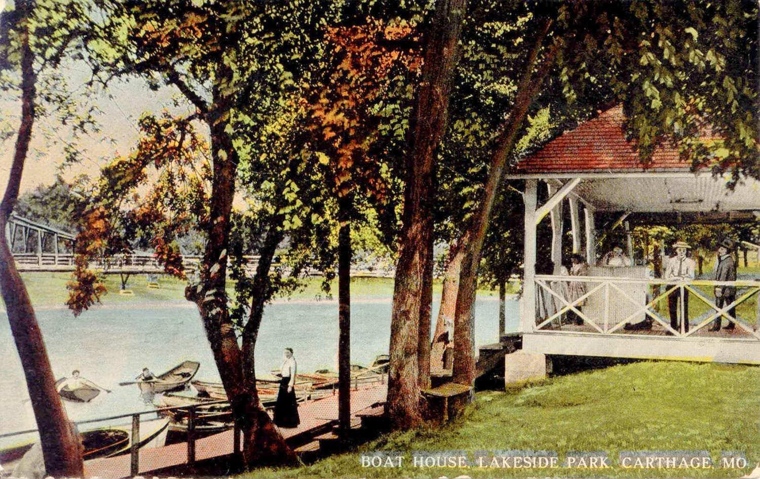 Boathouse, Lakeside Park, Carthage Mo.1