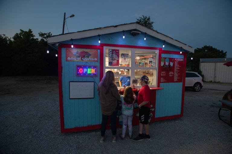 Young businessman Alex Martin finds he likes to make people smile